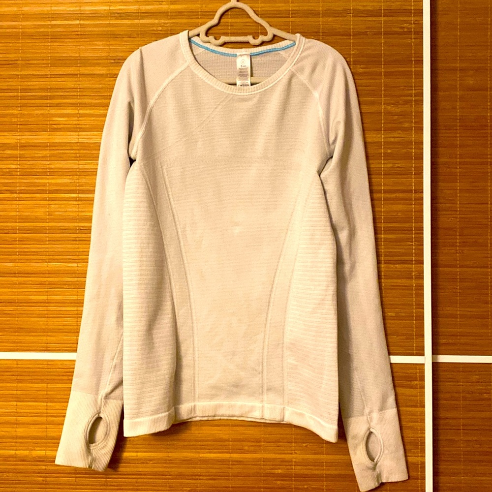 Ivivva White Long Sleeve Shirt, Size 12